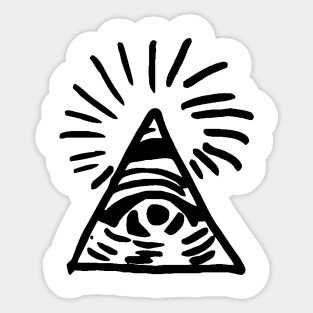 All Seeing Eye Sticker